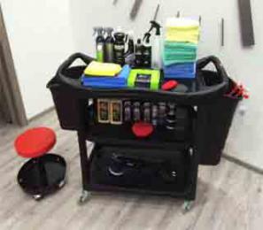 Xe để dụng cụ chăm sóc 